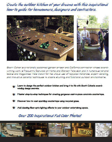 Scott Cohen's Outdoor Kitchen Design Workbook Back Cover